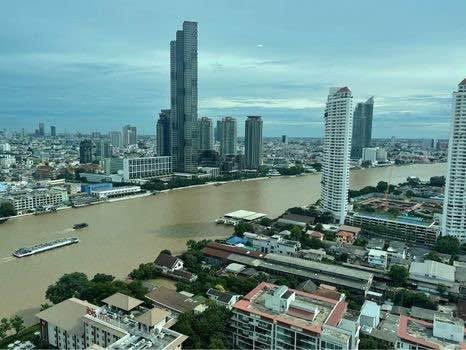 รูป Baan Sathorn Chaophraya【𝐑𝐄𝐍𝐓】🔥ห้องกว้างเปิดรับวิวแม่น้ำเจ้าพระยา ครัวเคาน์เตอร์บาร์พร้อมอยู่🔥 ติดต่อไลน์ไอดี: @hacondo - รูปที่ 11/12