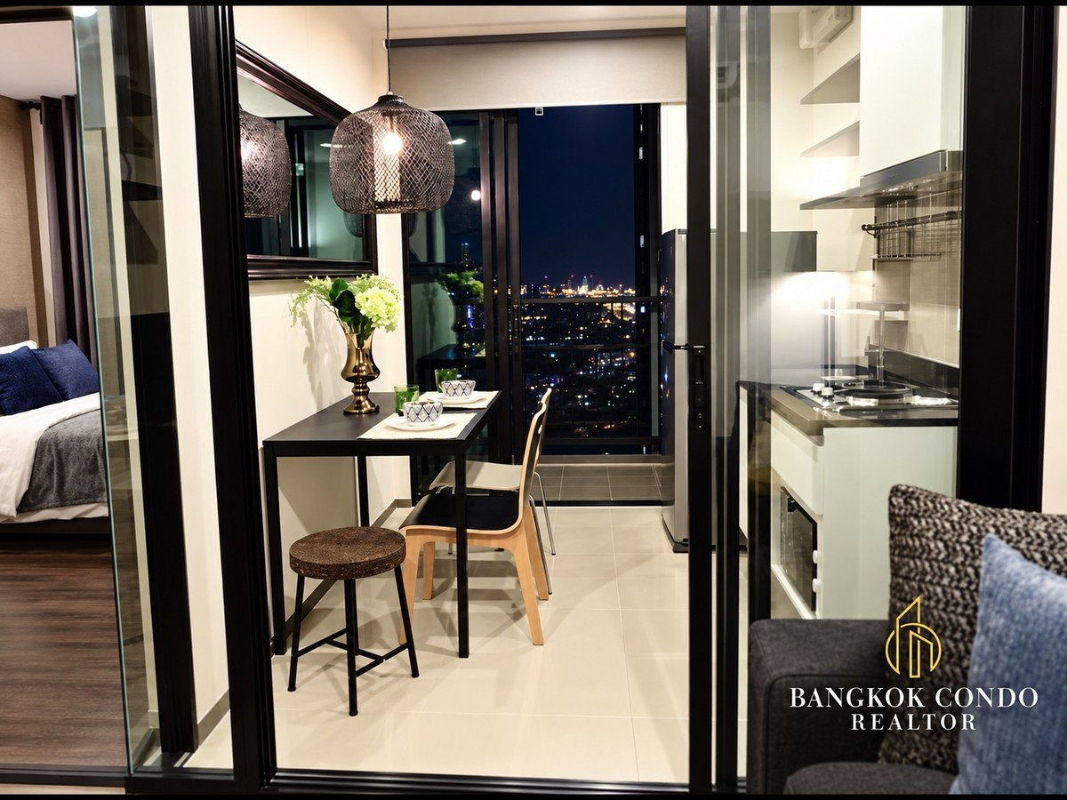 picture 🍀🍀 Beautiful condo 🌸 For Rent📌 The Base Park East (Line:@rent2022) BTS On Nut✨Ready to move in 🔖 A03367 - 5/7