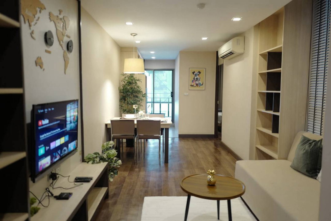 รูป 🐾 Qube Suites Sukhumvit 46 2 ห้องนอน 2 ห้องน้ำ Low-rise เลี้ยวสัตว์ได้ - รูปที่ 15/18