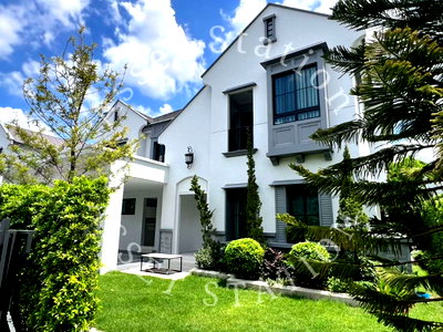 Houses for rent Bangkok : Nantawan Rama 9  Krungthep Kreetha |🚅 Near ARL Ban Thap Chang Station and Market Place Krungthep Kreetha