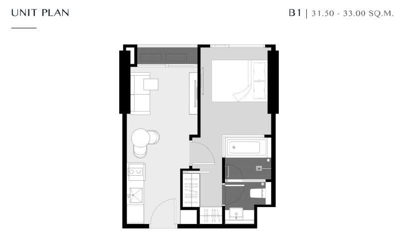 picture Park Origin Thong Lo (Soi 10), near BTS Thong Lo | Ready to move in - 10/10