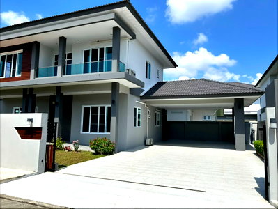 Houses for rent Hang Dong Chiang Mai : Sansaran Northview 6, Brand-new house next to a garden with beautiful mountain views, fully furnished.