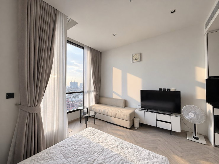 picture CHAPTER CHAROENNAKHON RIVERSIDE | 16TH FLOOR STUDIO | RIVER VIEW | 17,000 THB/MONTH - 3/6