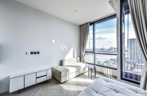 CHAPTER CHAROENNAKHON RIVERSIDE | STUDIO 19TH FLOOR RIVER VIEW | 15,000 THB/MONTH