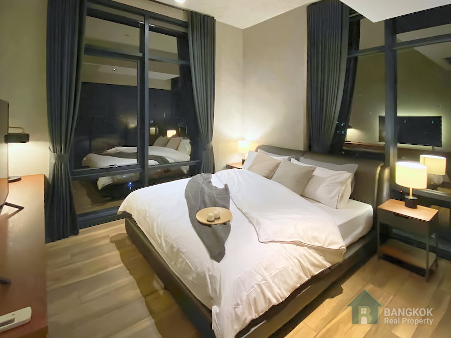 รูป The Lofts Asoke | ให้เช่าคอนโดห้องมุม 2 ห้องนอน ใกล้ MRT เพชรบุรี - รูปที่ 4/14