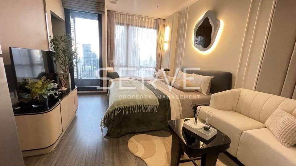 รูป 🔥22K-ห้องกว้าง 1นอน ตกแต่งสวย ชั้นสูงสุด20+ วิวโล่งมาก เฟอร์แน่น พร้อมเข้าอยู่ คอนโดทำเลดีมาก ใกล้ BTS อนุสาวรีย์ชัยสมรภูมิ @ Ideo Mobi Rangnam - รูปที่ 1/3