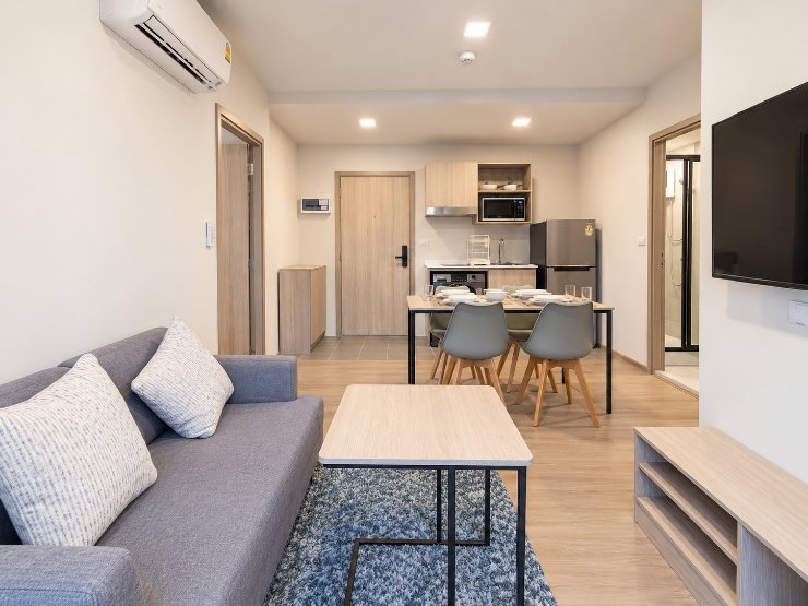 รูป [ให้เช่า] dCondo Campus ขอนแก่น - 2 นอน 2 น้ำ วิวสระว่ายน้ำ ✨ ห้องใหม่มือ 1 คุณคือคนแรกที่ได้อยู่! - รูปที่ 6/17