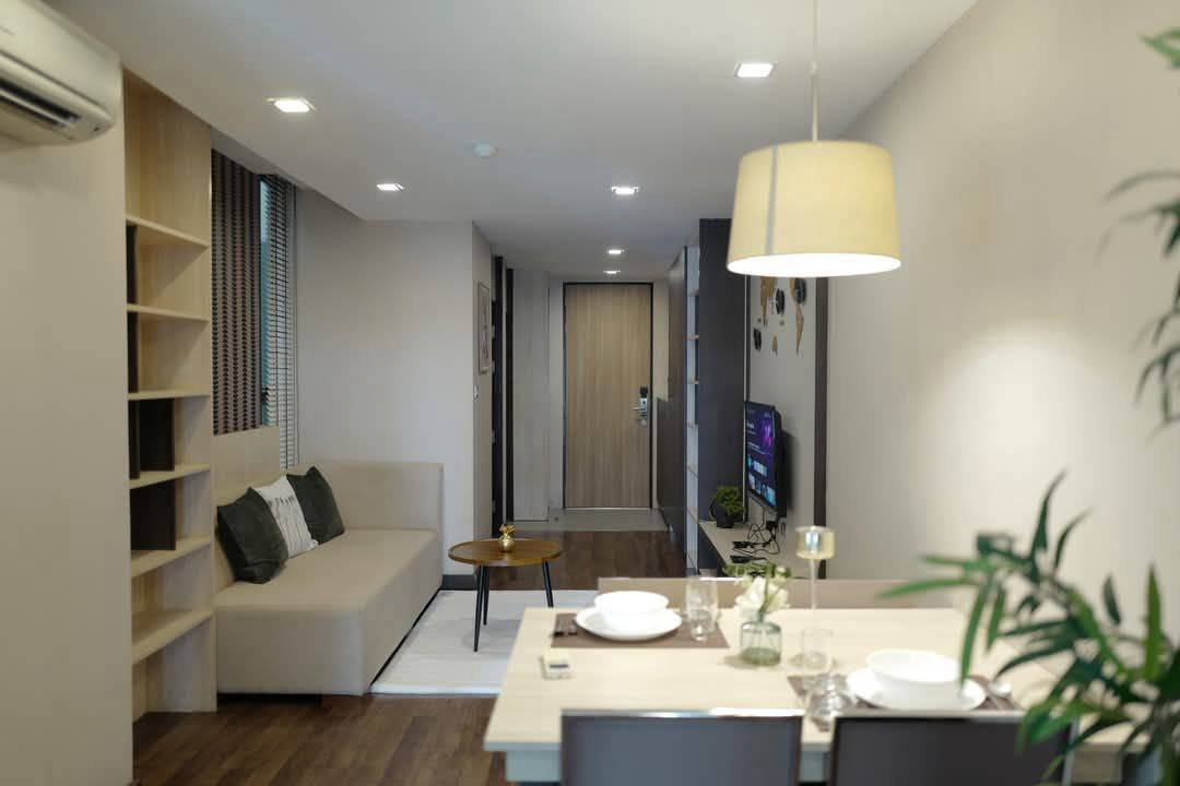 รูป 🐾 Qube Suites Sukhumvit 46 2 ห้องนอน 2 ห้องน้ำ Low-rise เลี้ยวสัตว์ได้ - รูปที่ 1/18