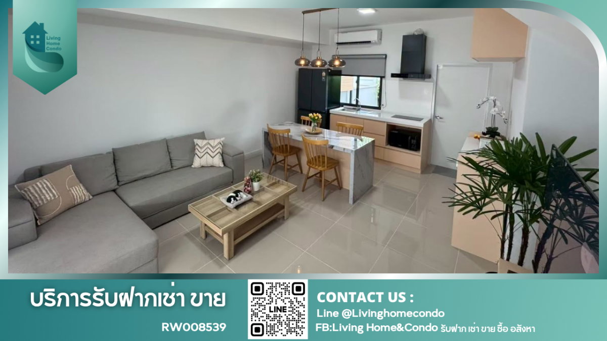 รูป For rent Pleno Sukhumvit - Bangna 2 ทาวน์โฮมตกแต่งครบ พร้อมเข้าอยู่ติด Mega bangna Shopping Center-RW008539   - รูปที่ 1/19