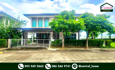 บ้านเดี่ยว รพ.กรุงไทย เวสเทิร์น : บ้านเดี่ยว เสนาวิลเลจ วงแหวน - บางบัวทอง บ้านสวย พร้อมอยู่