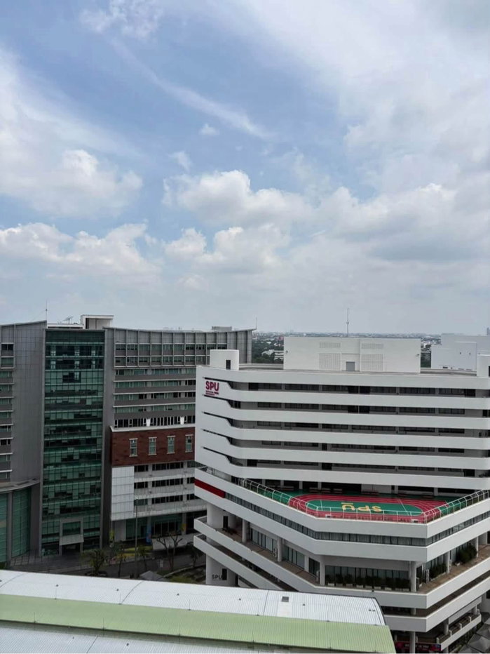 รูป [For Rent] โค้บบ์ เกษตค ศรีปทุม〰️ห้องมุม ติด BTS 0 เมตร วิวมหาลัยศรีปทุม🌳 - รูปที่ 8/9