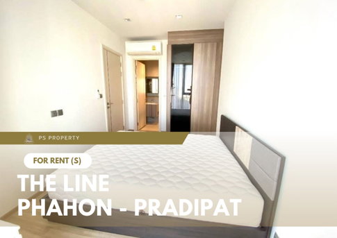 For rent ✨ THE LINE Phahon - Pradipat ✨ Fully furnished with appliances included; located near BTS Saphan Khwai.