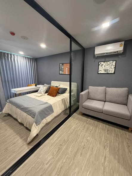 รูป P-062 💢 เช่า 13,000🌵🌈 26 sqm.🔑 Kave Seed Kaset🌵🌈 ใกล้ ม.เกษตรฯ  - รูปที่ 1/9