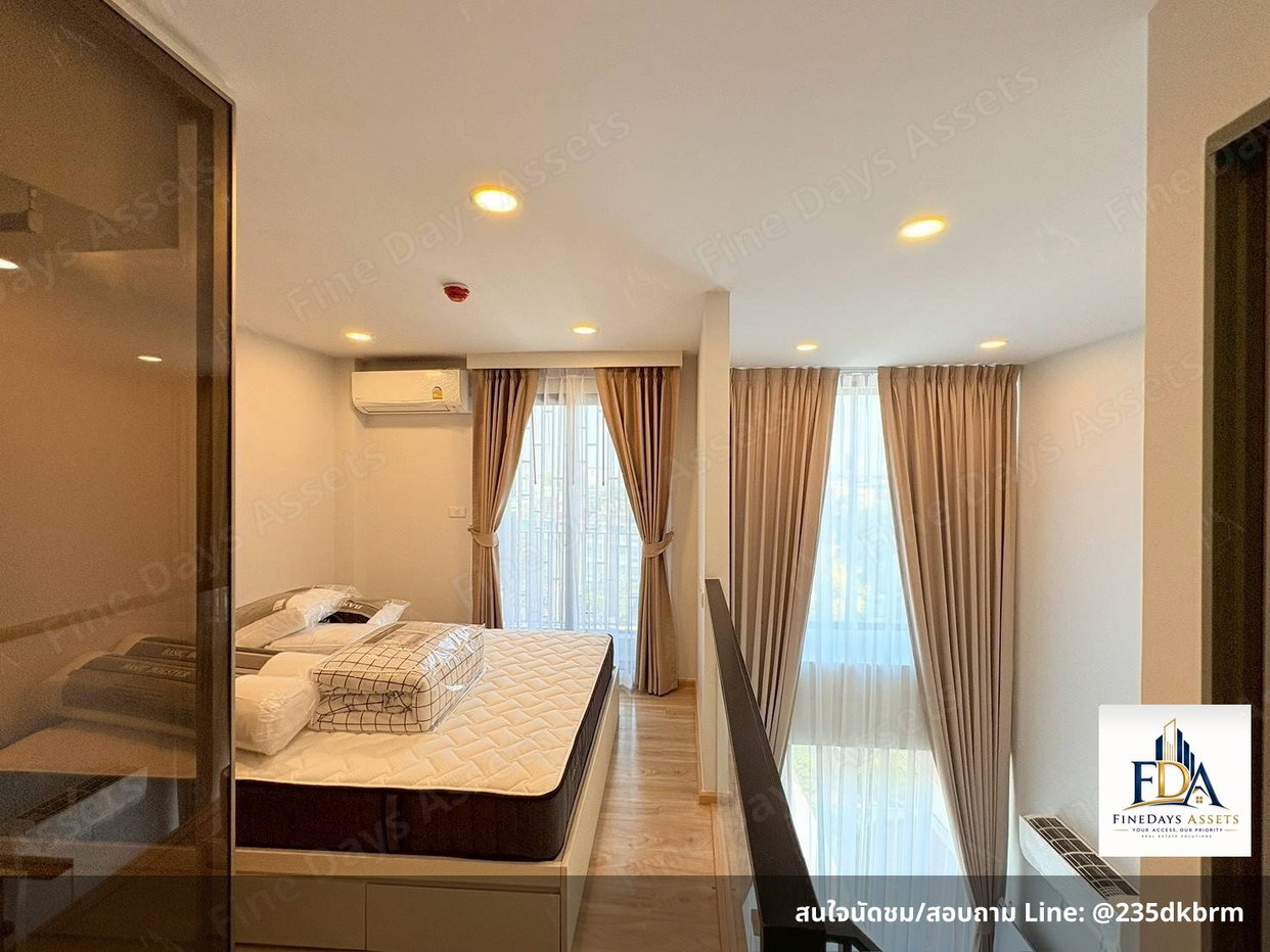 รูป FD-085400✨ ให้เช่าด่วน! เอสคิว สุขุมวิท 101/1 ห้องสวยสไตล์ Loft เพดานสูง 44 ตร.ม. ใกล้ BTS ปุณณ - รูปที่ 4/12