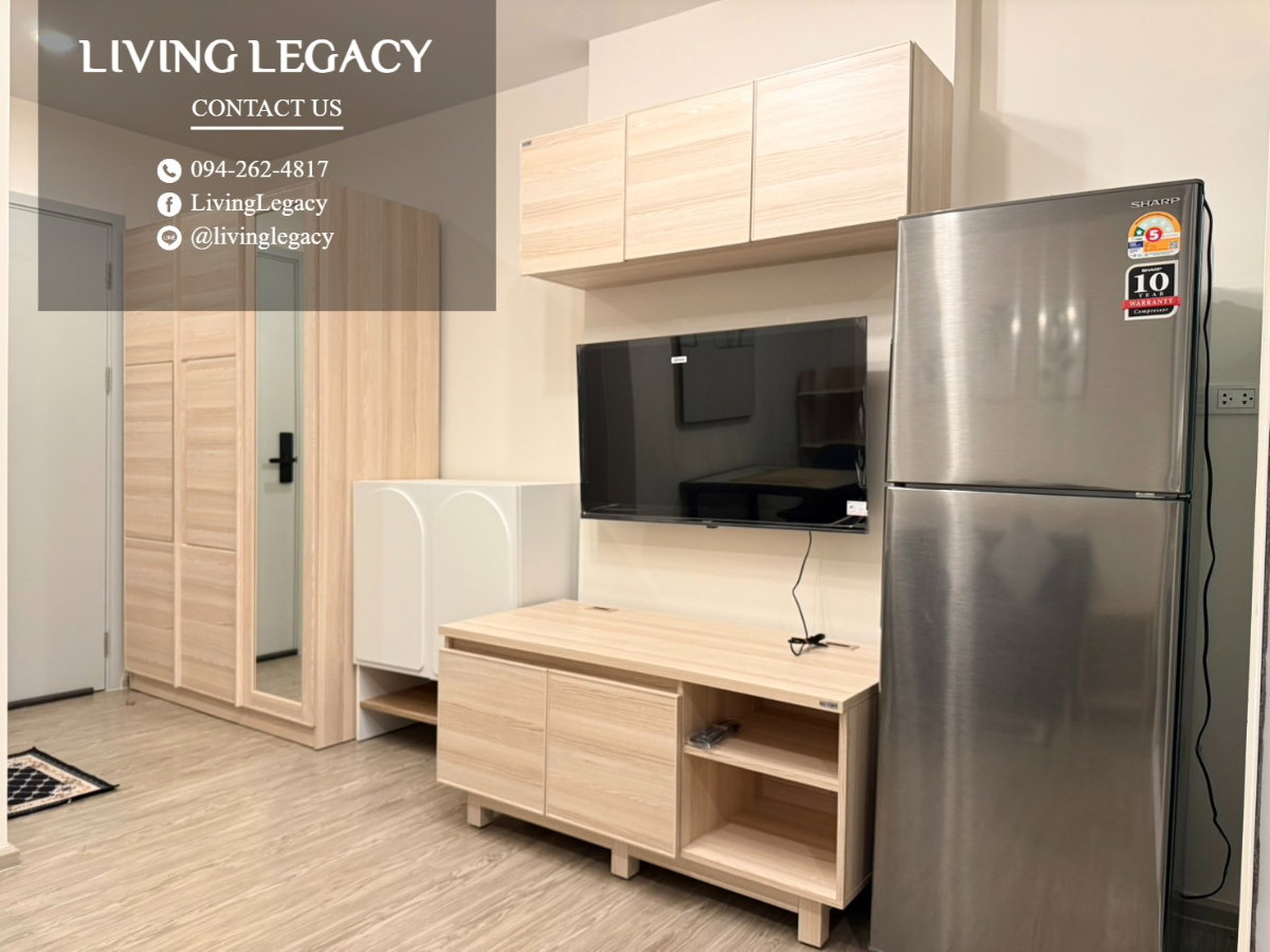 รูป TNLY8Z เช่าด่วน คอนโด Regent Home Bangna 28 ตร.ม. | ชั้น 30 | 1 ห้องนอน | 1 ห้องน้ำ 10,000 บาท/เดือน line id : @livinglegacy - รูปที่ 5/7