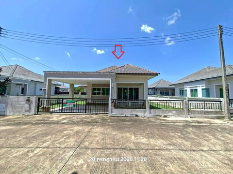 บ้านเดี่ยว 63.8 ตร.วา เดอะเลควิว ศรีมหาโพธิ ปราจีนบุรี 3M