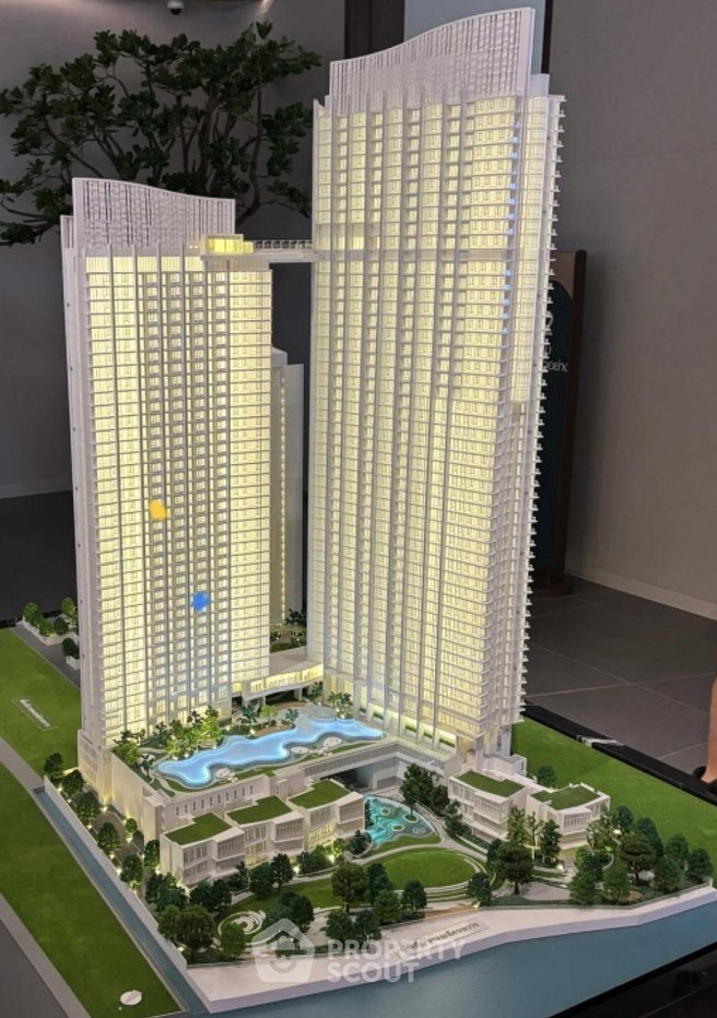 picture 15th-Floor 1-BR At Wanvayla Na Chaophraya Near MRT Bang Phlat (ID 1479917) - 1/12