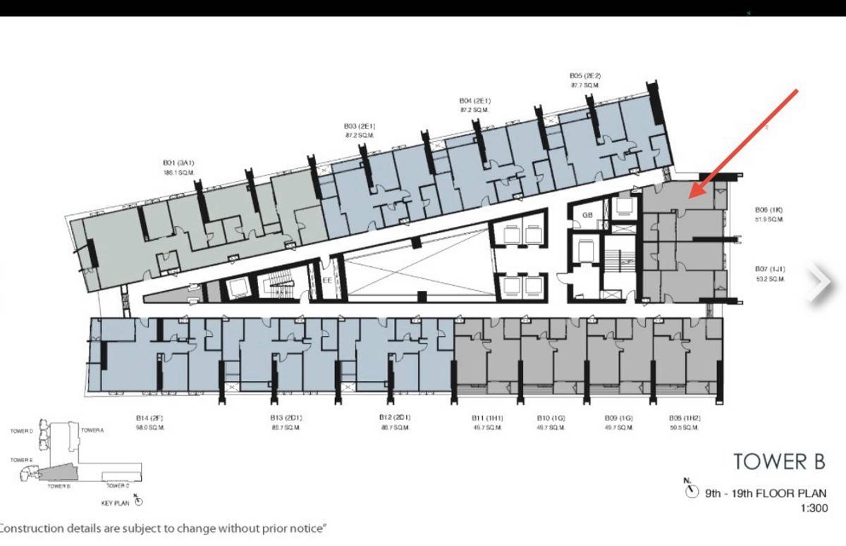 picture 1-BR Condo at Wanvayla Na Chaophraya near MRT Bang Phlat (ID 2661546) - 2/6