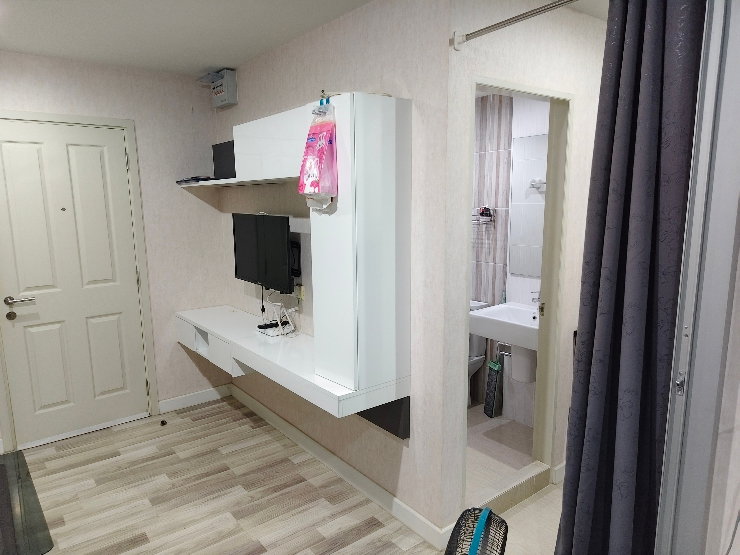 รูป ให้เช่า ใกล้มหาวิทยาลัยเทคโนโลยีพระจอมเกล้าธนบุรี (มจธ.) The Cube Condominium ชั้น 4 Contact LineID @0814865007 - รูปที่ 4/8