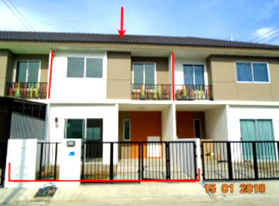 Townhouses for sale Pathumthani : TOWN HOUSE 17.8 Sq.w. Muang Pathum Thani Pathumthani for 1.9M