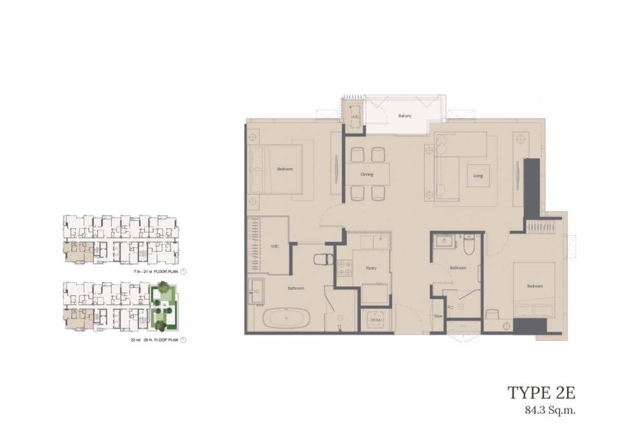 picture 17th-Floor 2-BR For Sale At The Bangkok Thonglor Near BTS Thong Lor (ID 3477363) - 4/5
