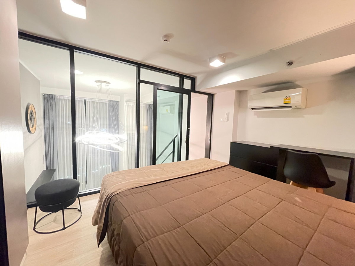 รูป ให้เช่าคอนโด ไอดีโอ พระราม 9-ตัดใหม่ อาคาร 1 ชั้น 19 Duplex ขนาด 37.00 ตรม ใกล้ ใกล้ Foodland รามคำแหง - รูปที่ 6/10