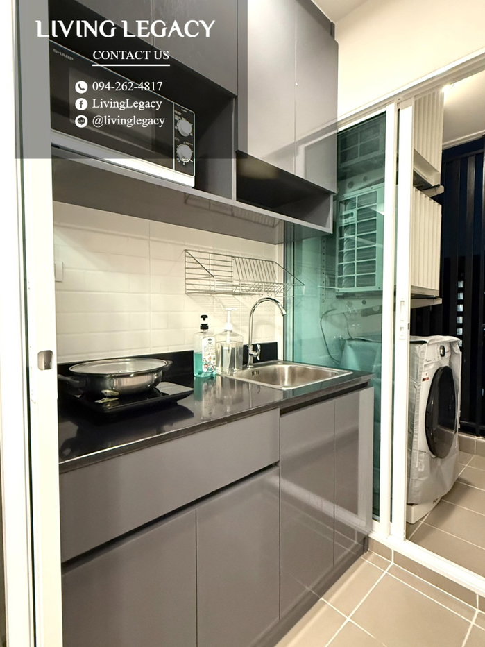 รูป TNLY8Z เช่าด่วน คอนโด Regent Home Bangna 28 ตร.ม. | ชั้น 30 | 1 ห้องนอน | 1 ห้องน้ำ 10,000 บาท/เดือน line id : @livinglegacy - รูปที่ 6/7