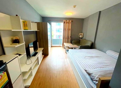 Condos for rent : Studio condo for rent at Elio Sukhumvit 64, 22 sq.m., 4th floor, Building C