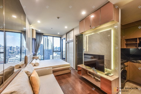 Rental Condo 💚 Ideo Q Victory Studio 29.6 sq.m. 24K ✨ Available Now, Fully Furnished and Ready to Move In Near BTS Victory Monument