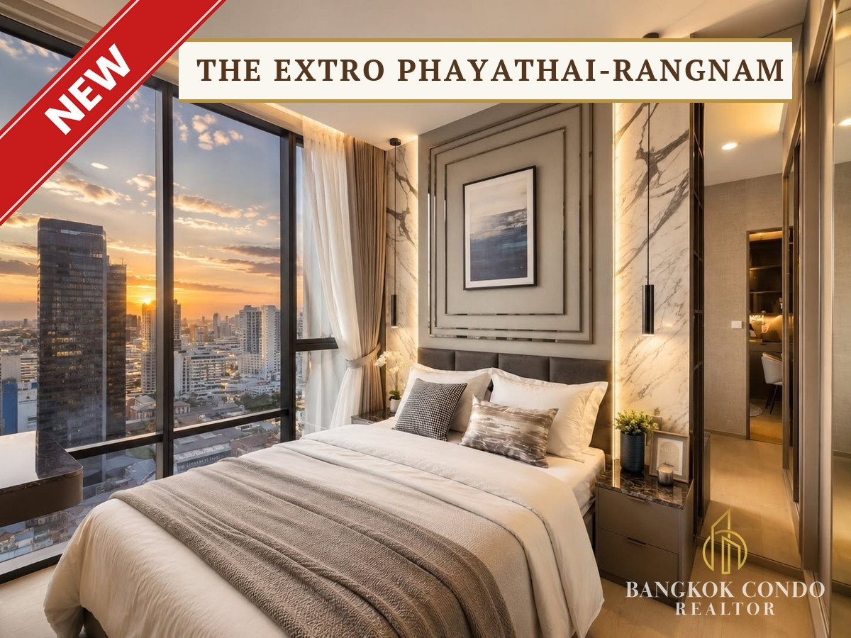 picture ðð Elegant condoâ For Rentð The Extro Phayathai-Rangnam (Line:@rent2022) âĻReady to move in ð A27813 - 1/17