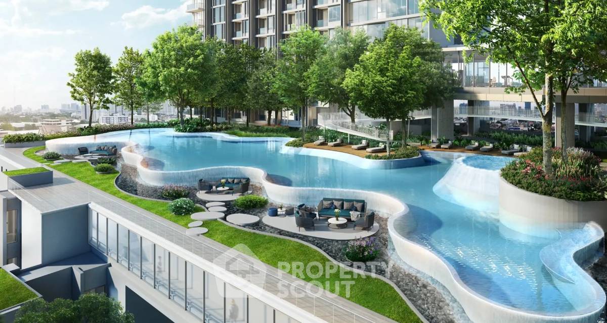 picture 44th-Floor 2-BR Wanvayla Na Chaophraya Near MRT Bang Phlat (ID 2205647) - 3/3
