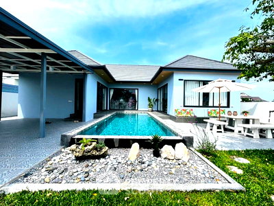เช่าบ้านเดี่ยว ชะอำ เพชรบุรี : วิลล่า 3 ห้องนอน Pool Villa in Cha Am ให้เช่าชะอำ (ID 3066285)