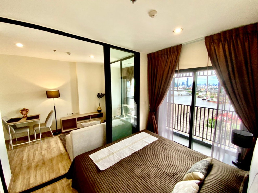 picture Code: 26KJ5704 for rent Niche Mono Charoen Nakorn 🔥🔥 Line ID: @kjcondo (with @)🔥🔥 - 3/19