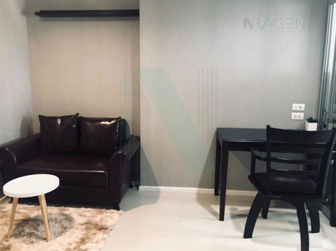 For rent, Aspire Sukhumvit 48, 1 bedroom, 17th floor, Building N, near BTS Phra Khanong.