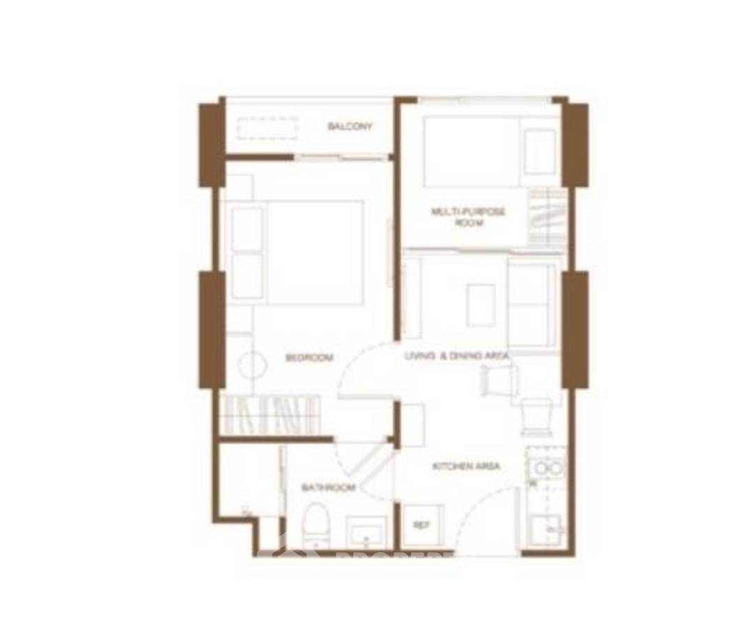 picture 1-BR Condo at XT10 Ekkamai near BTS Thong Lor (ID 3426331) - 1/3