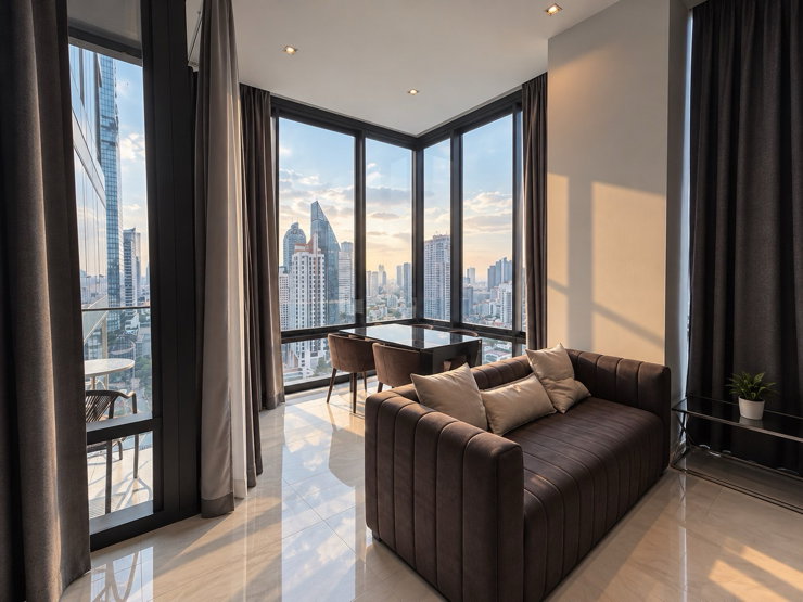รูป ASHTON SILOM | 2 ห้องนอน ชั้น 23 ขนาด 72 ตร.ม. | 68,000 บาท/เดือน - รูปที่ 1/12