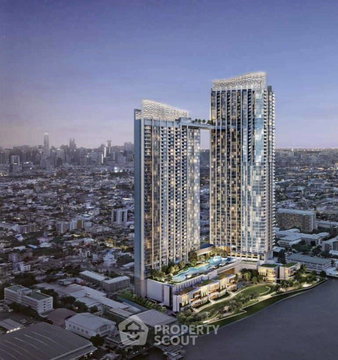 24th-Floor 2-BR Wanvayla Na Chaophraya Near MRT Bang Phlat (ID 2917595)