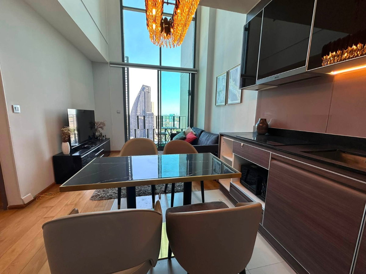 picture Luxury high-rise duplex condo for rent – ​​Keyne by Sansiri (Thong Lo - Sukhumvit) - 6/13