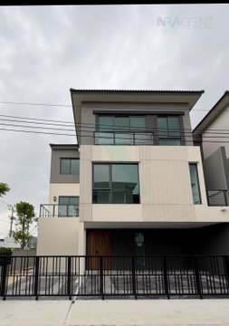 📌 For Rent 3-story Twin house BAAN KLANG MUENG THE EDITION BANGNA 2 4 bedroom 4 bathroom