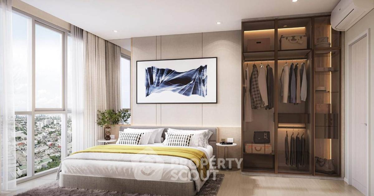 picture 33rd-Floor 2-BR Condo, Wanvayla Na Chaophraya, MRT Bang Phlat (ID 1988985) - 3/6
