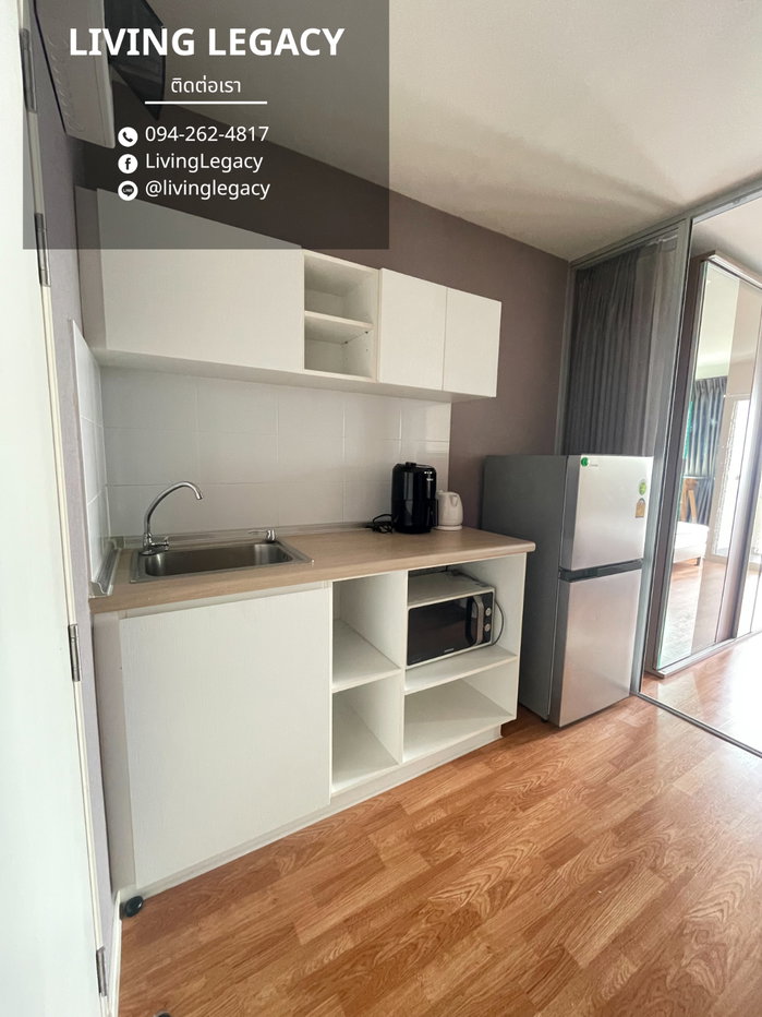 รูป T5G1QY เช่าด่วน คอนโด Lumpini Ville Phatanakan - Srinakarin 27 ตร.ม. | ชั้น 20 | 1 ห้องนอน | 1 ห้องน้ำ 9,500 บาท/เดือน line id : @livinglegacy - รูปที่ 13/16
