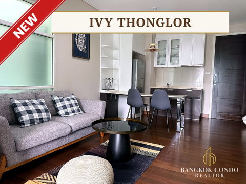🍀🍀 Fully furnished condo 💝 For Rent📌 Ivy Thonglor (Line:@rent2022) BTS Thonglor✨Ready to move in 🔖 A12831