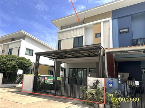 ทาวน์เฮ้าส์ 26.4 ตร.วา เดอะโมดิช ราชพฤกษ์-กาญจนาภิเษก ลาดหลุมแก้ว ปทุมธานี 2.6M