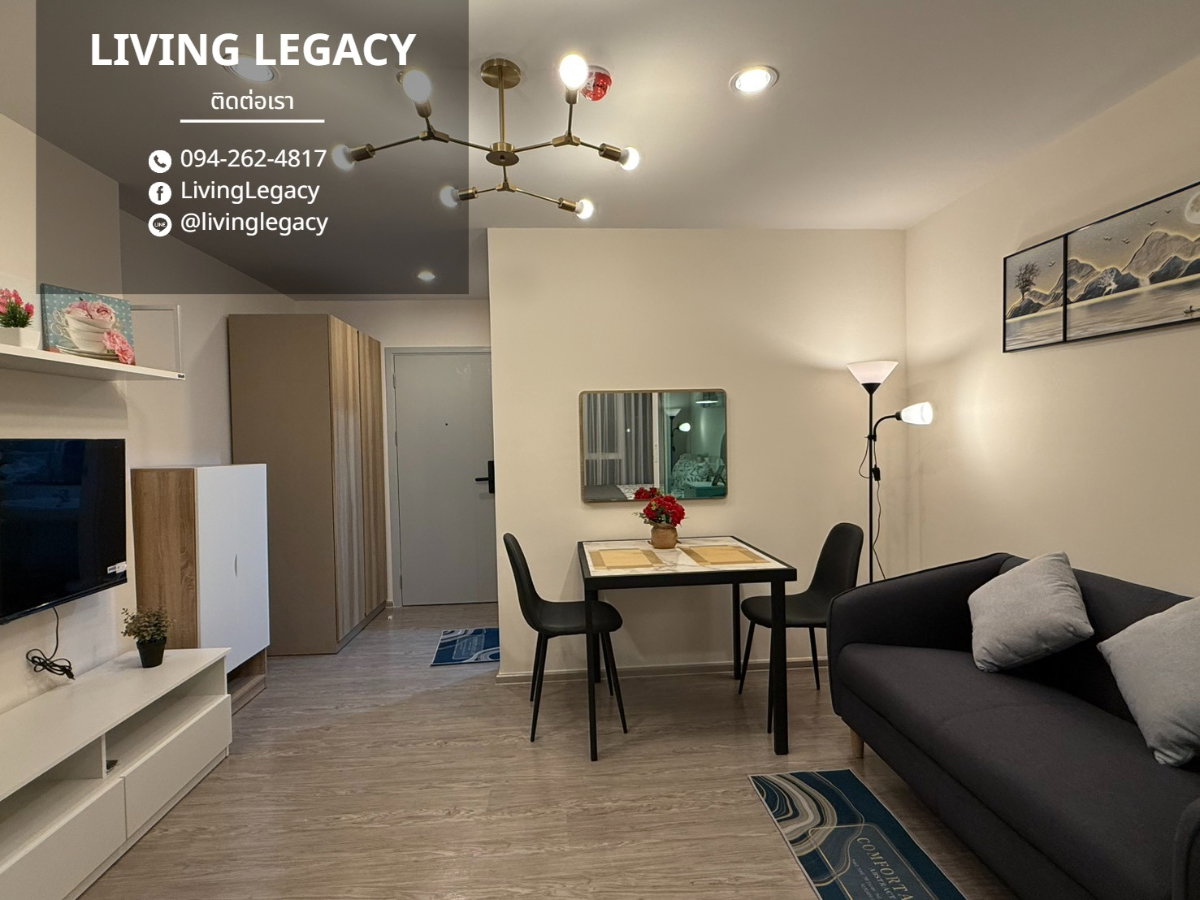 รูป TNLXA0 เช่าด่วน คอนโด Regent Home Bangna 28 ตร.ม. | ชั้น 7 | 1 ห้องนอน | 1 ห้องน้ำ 10,000 บาท/เดือน line id : @livinglegacy - รูปที่ 5/8
