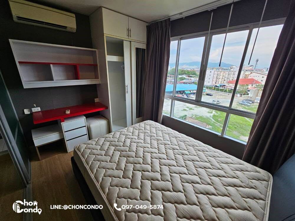 รูป DCondo Campus Bangsaen ชั้น6 ตึกB  ------------ห้องว่าง 05 พ.ย. 2569------------Tel 097-049-5874 (Line: @choncondo มี@ด้วย) - รูปที่ 6/12