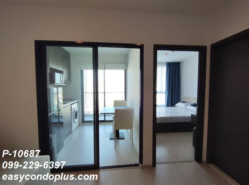 picture 📍 𝐏-𝟏𝟎𝟔𝟖𝟕 | FOR RENT ELIO DEL NEST High Floor Panoramic View! Near BTS Udom Suk 𝟏𝟔,𝟎𝟎𝟎 THB/mo. | Line ID: @easycondoplus | 099-229-6397 - 4/7