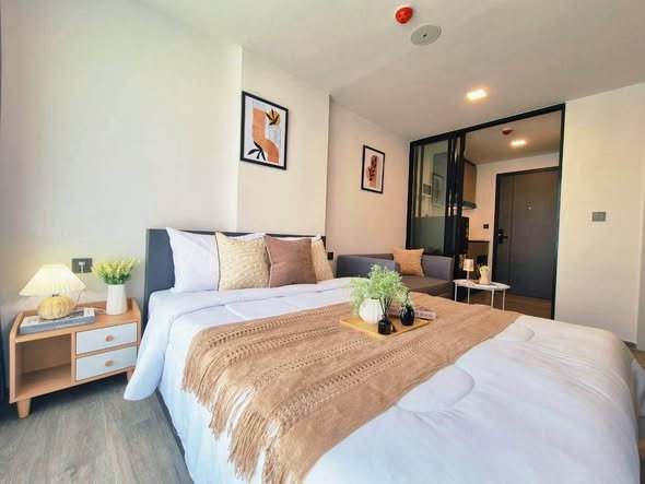 รูป P-071 💢 เช่า 15,000🌵🌈 24.11 sqm.🔑 Atmoz Palacio ลาดพร้าว-วังหิน🌵🌈 คอนโดสไตล์พระราชวังหรู - รูปที่ 3/12
