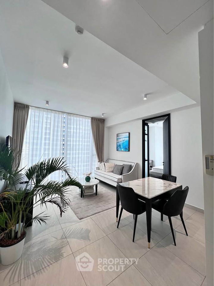 picture Pet-Friendly 1-BR At Tait Sathorn 12 Near BTS Saint Louis (ID 3474359) - 1/11