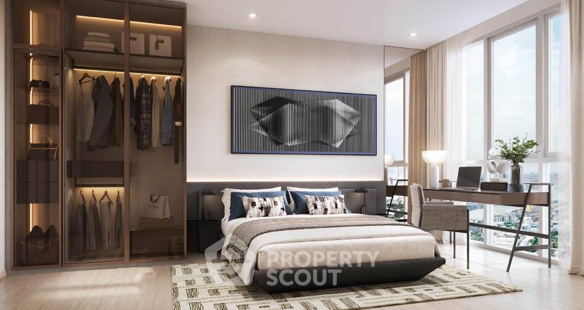 picture 33rd-Floor 2-BR Condo, Wanvayla Na Chaophraya, MRT Bang Phlat (ID 1988985) - 1/6