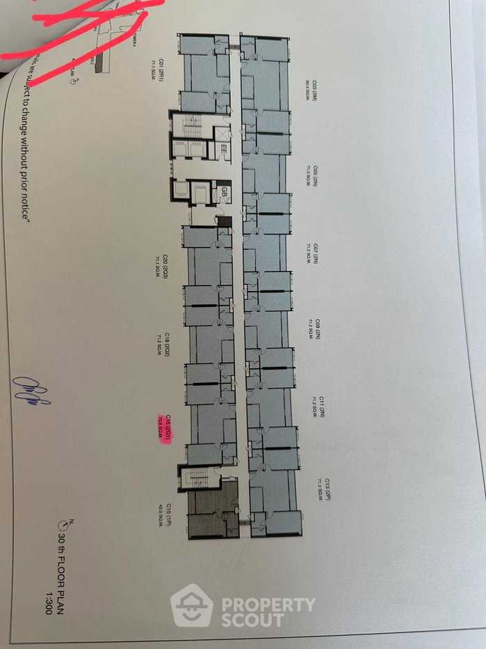 picture 30th-Floor 2-BR Condo, Wanvayla Na Chaophraya, MRT Bang Phlat (ID 3378121) - 5/6
